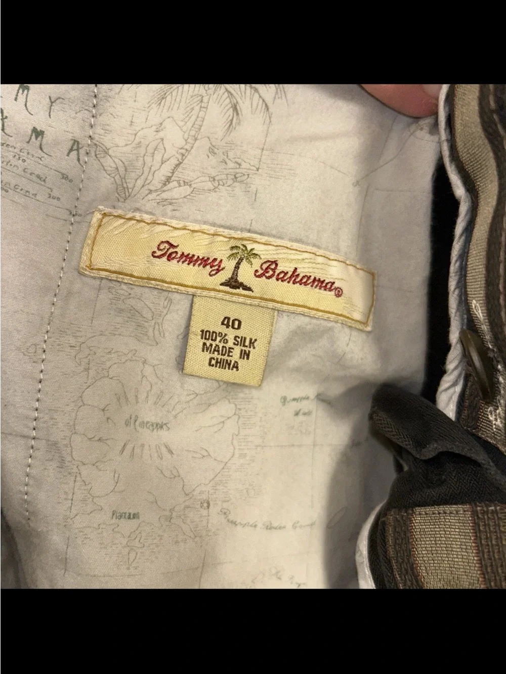 Tommy Bahama Black 100% Silk Flat Front Shorts W 40